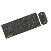 Acer ZenKeys Duo Wireless Keyboard & Mouse Combo | 2.4 GHz + Bluetooth | Rechargeable 500 mAh Type-C | 99-Key Silent Keyboard | 1600 DPI Optical Mouse | 10m Range | Windows/macOS/Linux Compatible