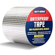 UB Unity Brand Super Strong Adhesive Waterproof tape Permanent Repair Roof Water Leakage Solution Rubber Foil Suitable for Roof Leak, surface Crack, Window Sill Gap, Boat Sealing, Tank Leak (10CM*5M)