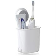 Nyarra Toothbrush Holder for Bathroom | Self Adhesive Wall Mounted Toothbrush Holder | Multifunctional Organizer for Electric Toothbrush | Washroom Organizer for Tooth Brush – [ND-1358]