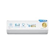 Midea 1.5 Ton 3 Star Inverter Split AC (Copper, Convertible 6-in-1 with Auto Intelligence,Turbo Mode for Faster Cooling, Auto Clean & HD+PM 2.5 Filter,2026 Model, Santis Max DLX-MAI18SD3R36F1, White)