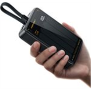 Realme Techlife 20000 mAh 45 W Compact Power Bank (Obsidian Black, Lithium Polymer, Fast Charging for Earbuds, Laptop, Mobile, Smartwatch, Smartband, Tablet)