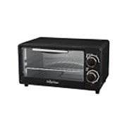 Surya Flame ZOLO 10 Ltr Oven Toaster Griller (OTG) Black – with Rotisserie,Auto-Shut Off, Heat-Resistant Tempered Glass, Multi-Stage Heat Selection | Bake, Grill, Roast | Easy clean