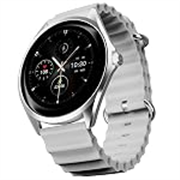 boAt Ultima Aeris 1.43″ AMOLED Display, 1000 nits Brightness, Ultra Slim 8mm Metal Build, IP68, Auto HR & SpO2 Monitoring, Sleep & Stress Tracking, Stylish Smartwatch for Men & Women(Cool Grey)