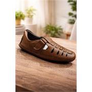 Bata Men Sandal (Brown , 11)