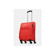 ARISTOCRAT Small Cabin Suitcase (56 cm) 4 Wheels - Trigon Cabin size Softcase, 4 Wheels, Secured Combination Lock, Expandable - Blue