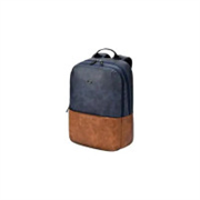 Gear Uber Leatherite Medium Faux Leather Water Resistant Laptop Backpack