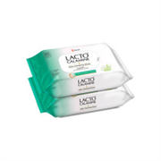 Lacto Calamine Daily Cleansing wipe with Aloe, Cucumber, Vitamin E, Paraben & Alcohol Free Makeup Remover (50)