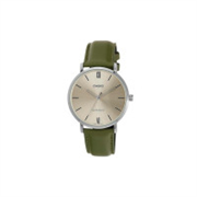 Casio Enticer Men Analog Green Dial Men MTP-VT01L-3BUDF..