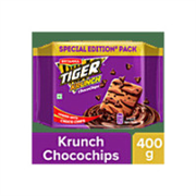 Britannia Tiger Krunch Chocochips Biscuits, 400 g
