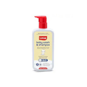 LuvLap Baby Wash & Shampoo -600ml, Milky Soft Head to T..