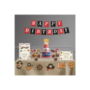 Just Party Pirates Theme Party Decoration - 37 pcs Happ..