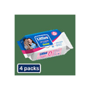 Little's Baby Wipes With Lid - Aloe Vera, Jojoba Oil &..