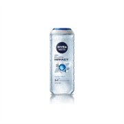 NIVEA MEN Pure Impact 500ml Body Wash| Shower Gel for F..