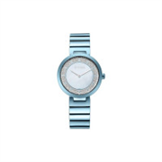 Titan Quartz Analog Blue Dial Stainless Steel Strap Wat..